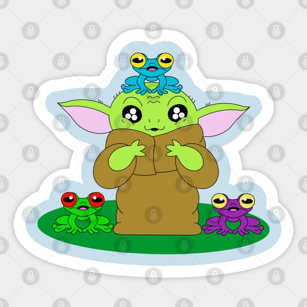 Froggies Sticker by garciajey